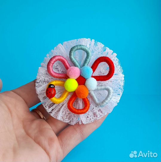 Бантики летние для волос