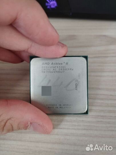 Процессор AMD athlon II x3 440 AM3+
