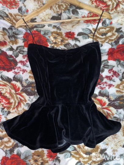 Бархатный топ