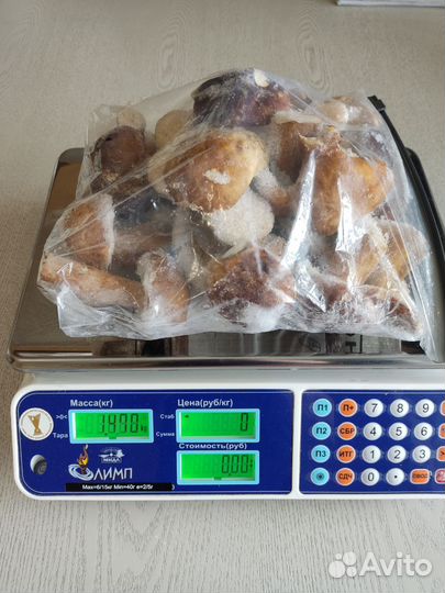 Белый гриб, лисички (замороженные)