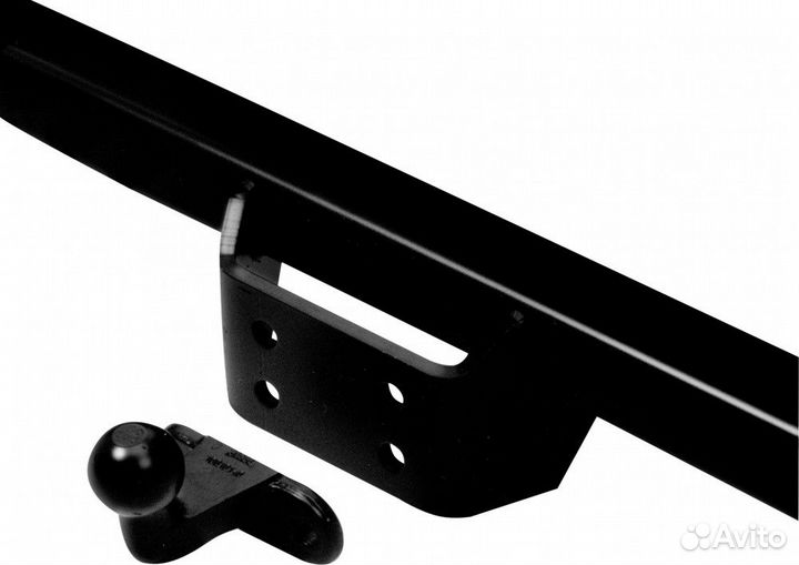 Фаркоп toyota Hilux viii без отбойного брус 2015