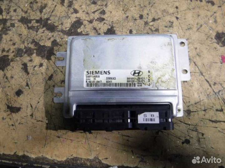 Блок управления двигателем Hyundai Elantra