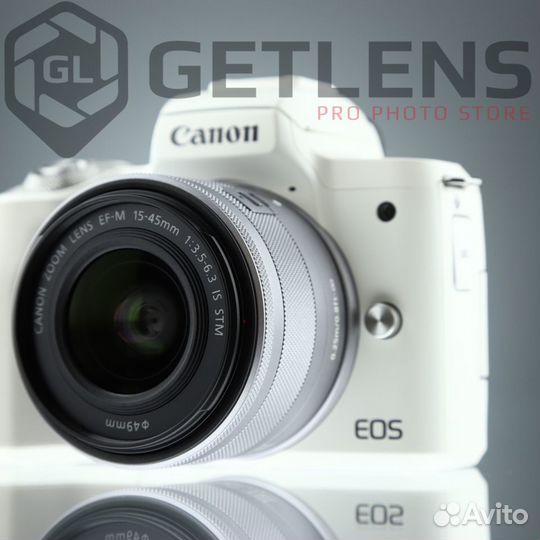 Canon EOS M50 Mark II EF-M 15-45mm 3.5-6.3 IS STM