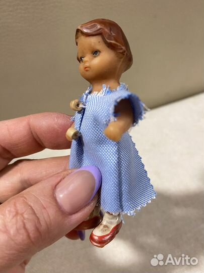 Кукла ARI, ГДР, клеймо