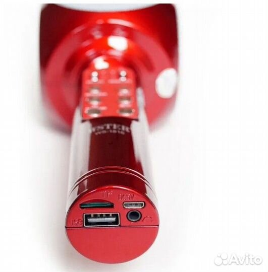 Караоке микрофон ws 1816 красный