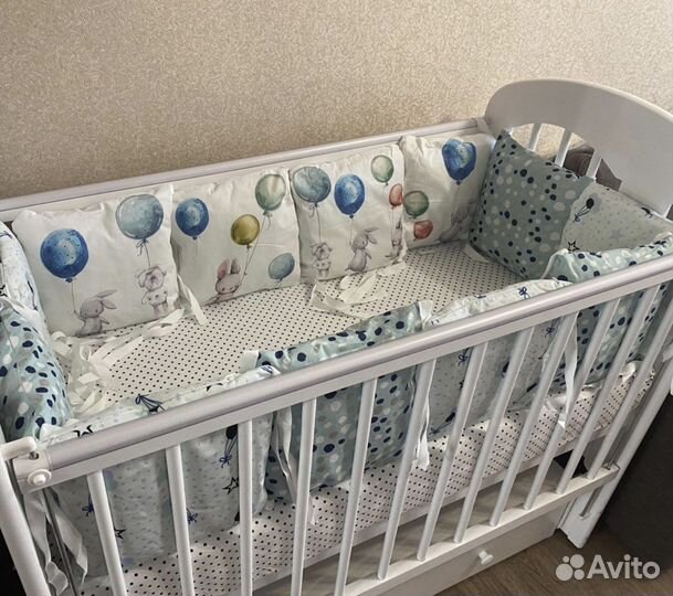 Бортики в кроватку