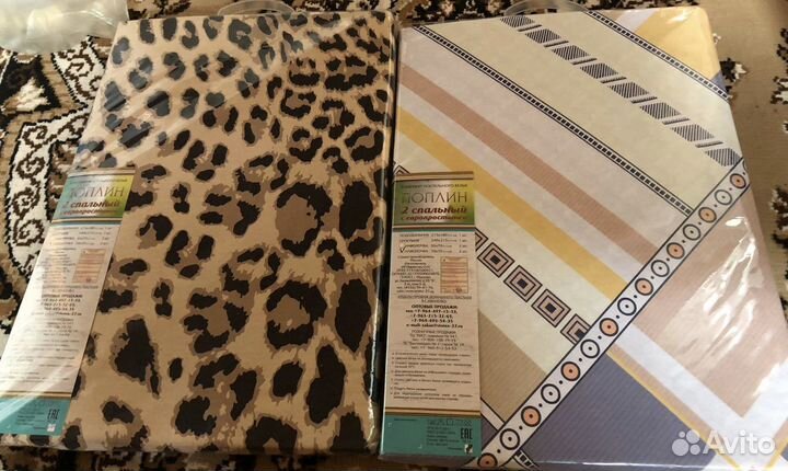 Постельное белье 2 спальное с котятами и леопард