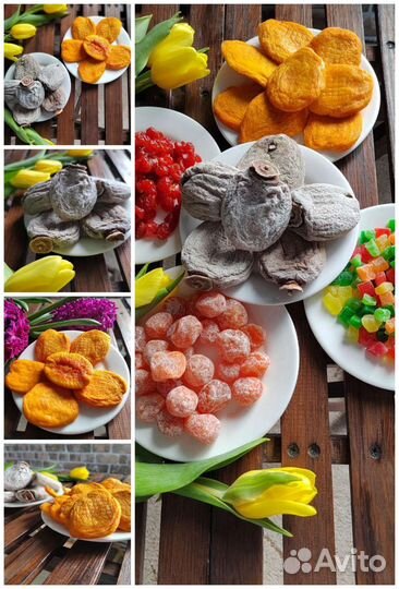 Курага, цукаты, конфеты вкусные в крафт упаковке