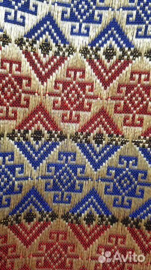 Палантин дамасского жаккарда