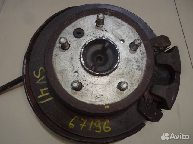 Тормозной диск toyota SV41 зад право