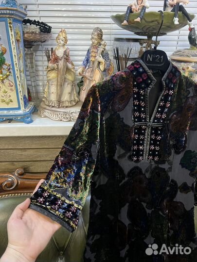 Платье бархат велюр Италия