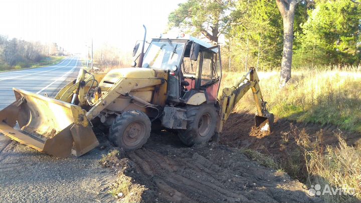 Услуги Экскаватор погрузчик