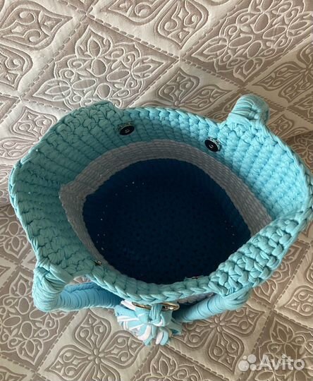 Сумка вязанная ручной работы