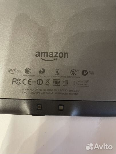 Amazon kindle d01100