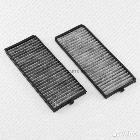 Green filter IF0165K Фильтр салона, комплект Уголь