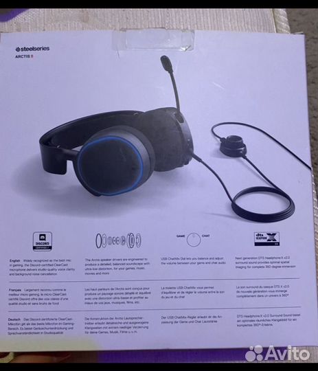 Беспроводные наушники steelseries arctis 5