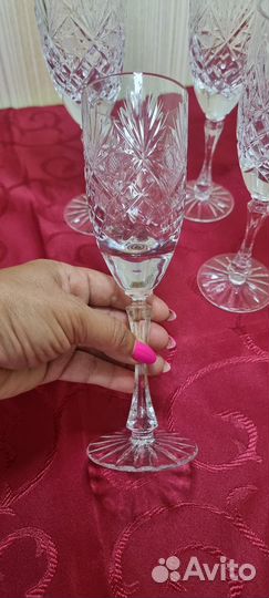 Фужеры, рюмки,хрустальные СССР