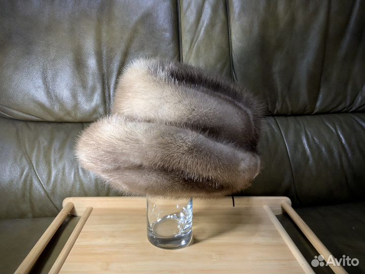 Шапка норковая женская