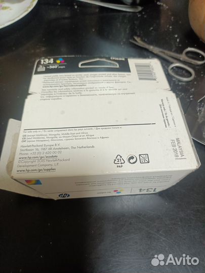 Картридж hp 134