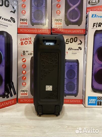 Eltronic 20-58 Караоке блютуз колонка (Новая)