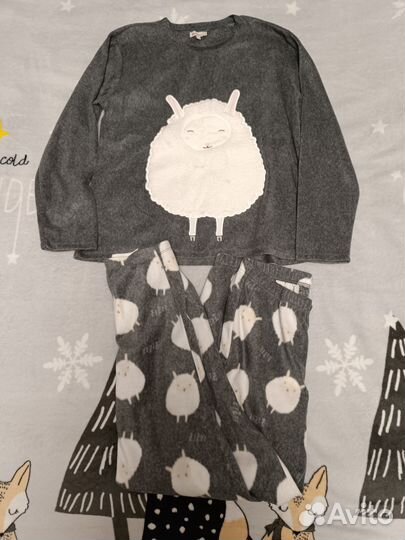 Пижама тёплая новая