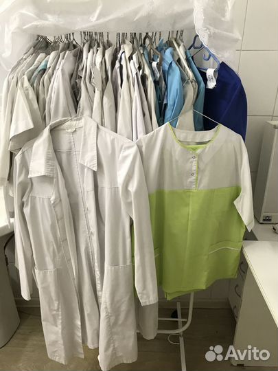 Медицинский халат женский Размеры 46-56 Рукав +