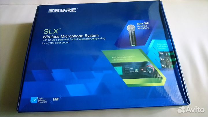 Радиосистема Shure SLX + головная гарнитура
