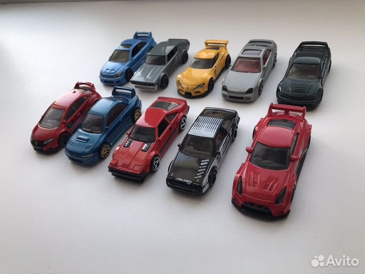 Hot wheels Supra AE86 GT-R STI Integra