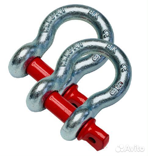 Трос буксировочный канатэк 22т/4м (скоба-скоба) дл