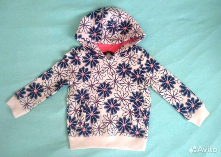 Новый свитшот с капюшоном на рост 86-92