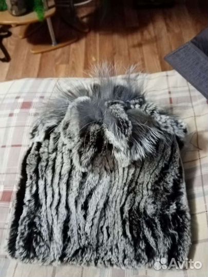 Шапка кролик