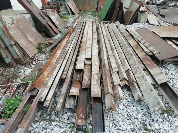 Б/у уголок, швеллер, балка