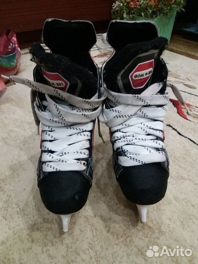 Коньки детские размер 34