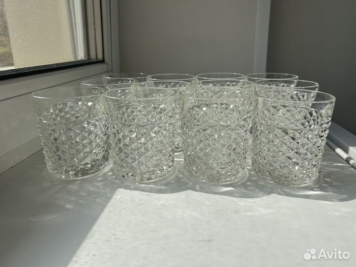 Стаканы Богемия Чехословакия времен СССР