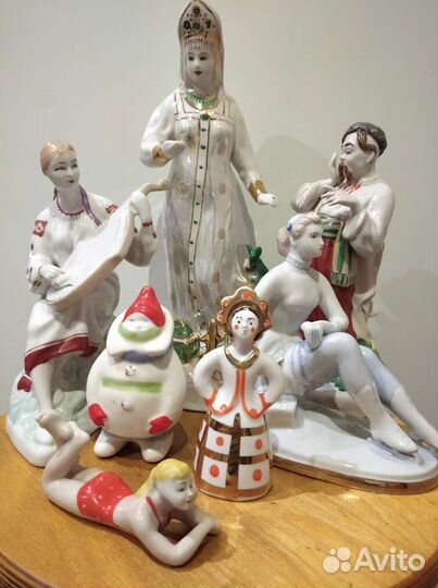 Статуэтки фарфор СССР