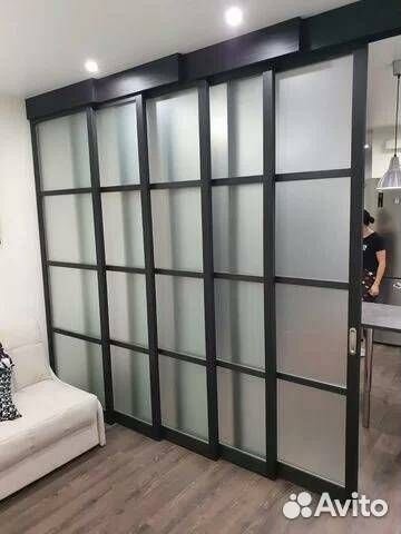 Перегородки раздвижные для зонирования комнаты