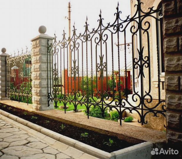 Готовый забор