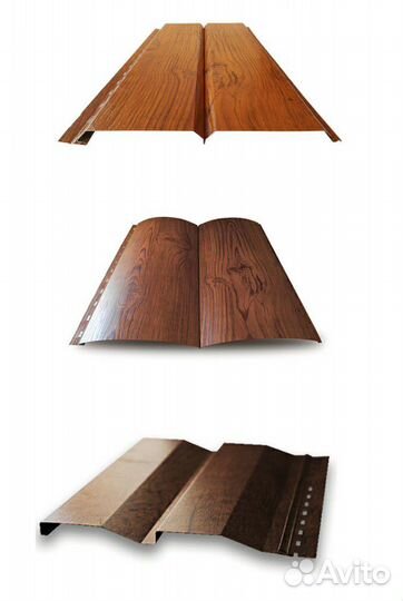 Металлический сайдинг Евро брус