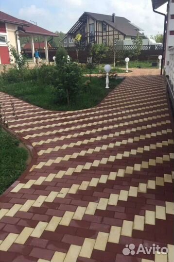 Укладка тротуарной плитки