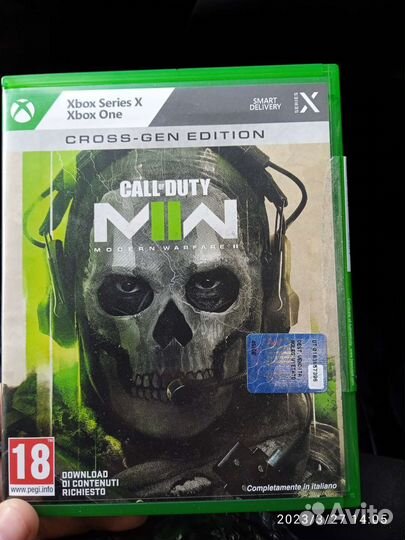 Оригинальный диск Gall of Duty на Xbox Series X