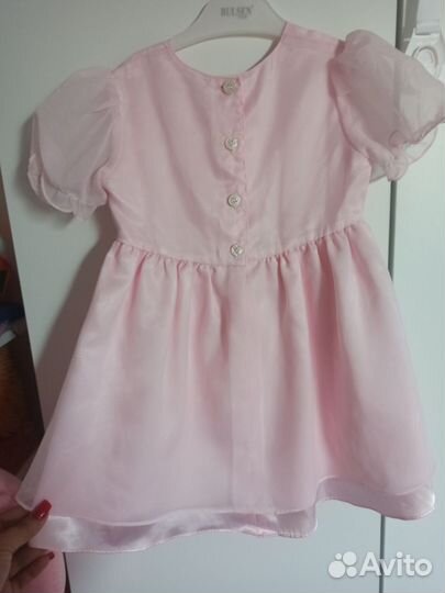 Нарядное платье для девочки 86 92