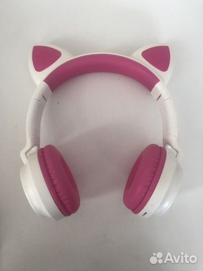 Наушники с кошачьими ушками