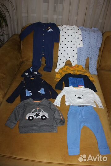 Пакет вещей на мальчика 12-18 мес next,mothercare