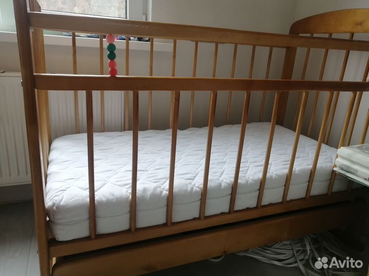 Кроватка и матрас