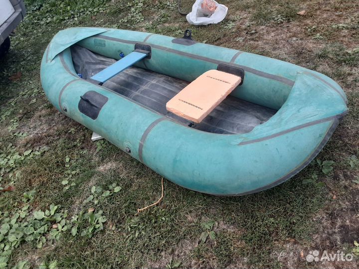 Лодка надувная двухместная бу