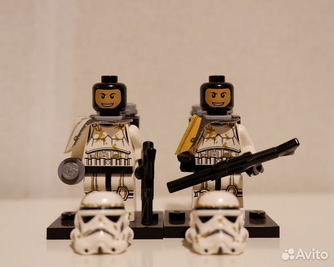 Lego star wars минифигурки клоны