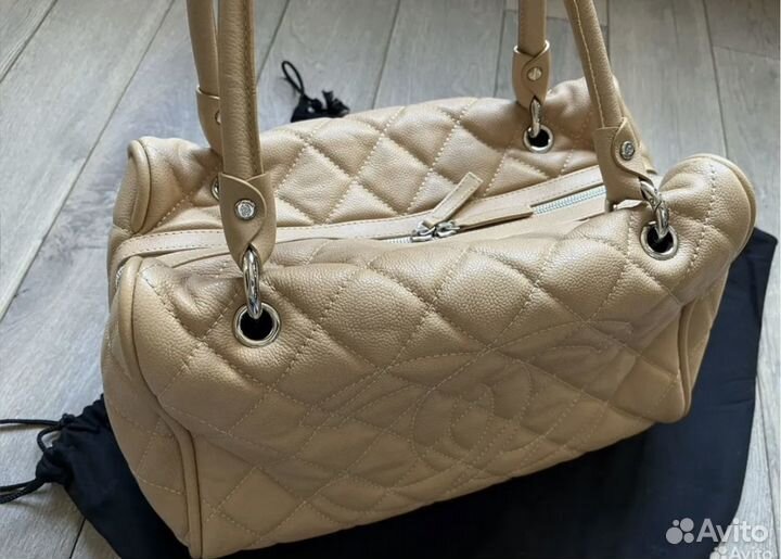Сумка chanel оригинал беж