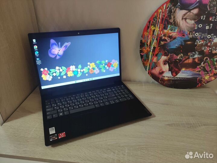 Ноутбук Lenovo Ryzen 3/SSD/FullHD