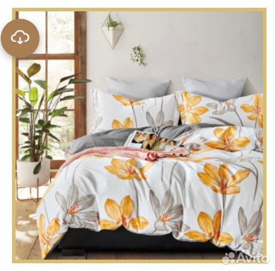 Постельное белье кпб 2 спальное евро сатин Иваново