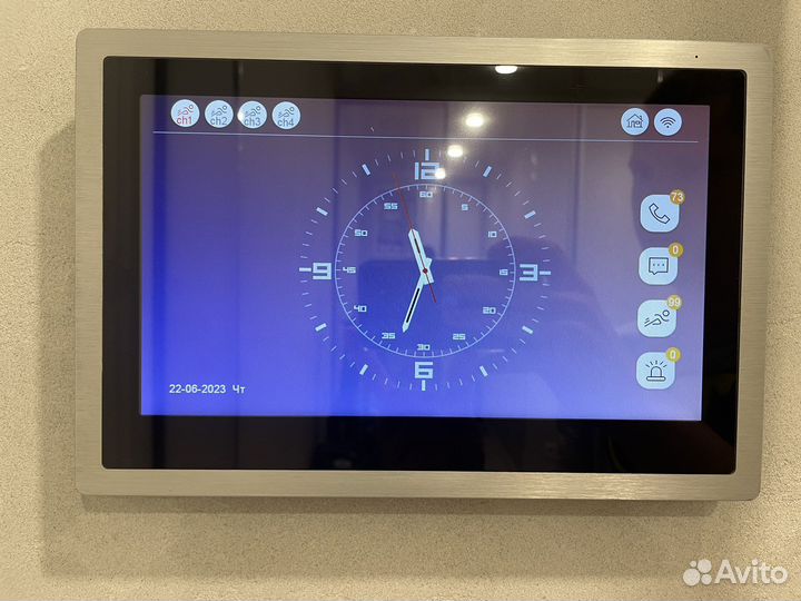 Монитор видеодомофона 10 дюймов wifi (ctv m5102)